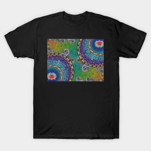 Mandala Trippy Doodle (2) T-Shirt